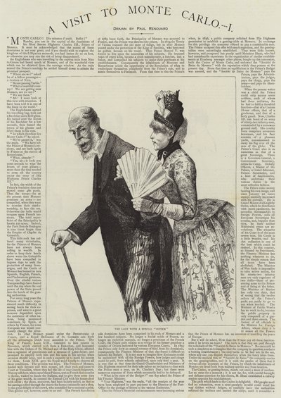 Et besøg i Monte Carlo af Charles Paul Renouard